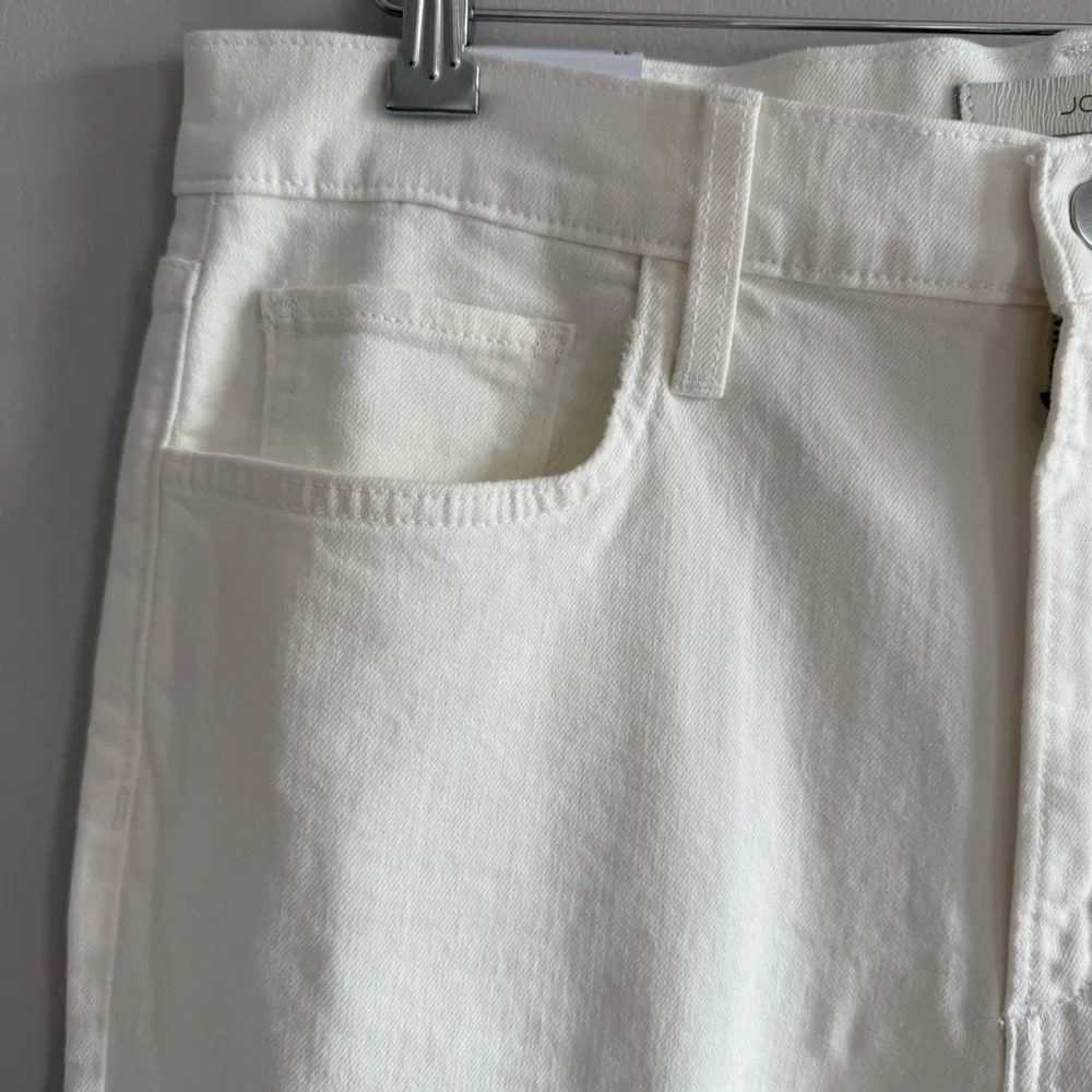 Joe's Jeans High Rise Ankle Vintage Stretch White Jeans Women Size 33 - Picture 7 of 16